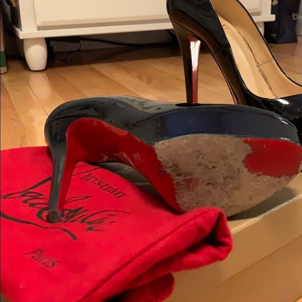 Christian Louboutin Bianca 140 Patent Calf shoes - Picture 4 of 5